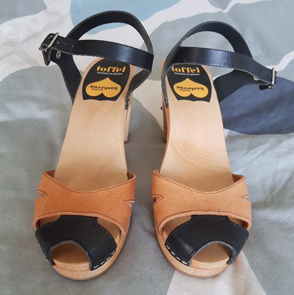 Swedish Hasbeens Suzanne Debutant size 39